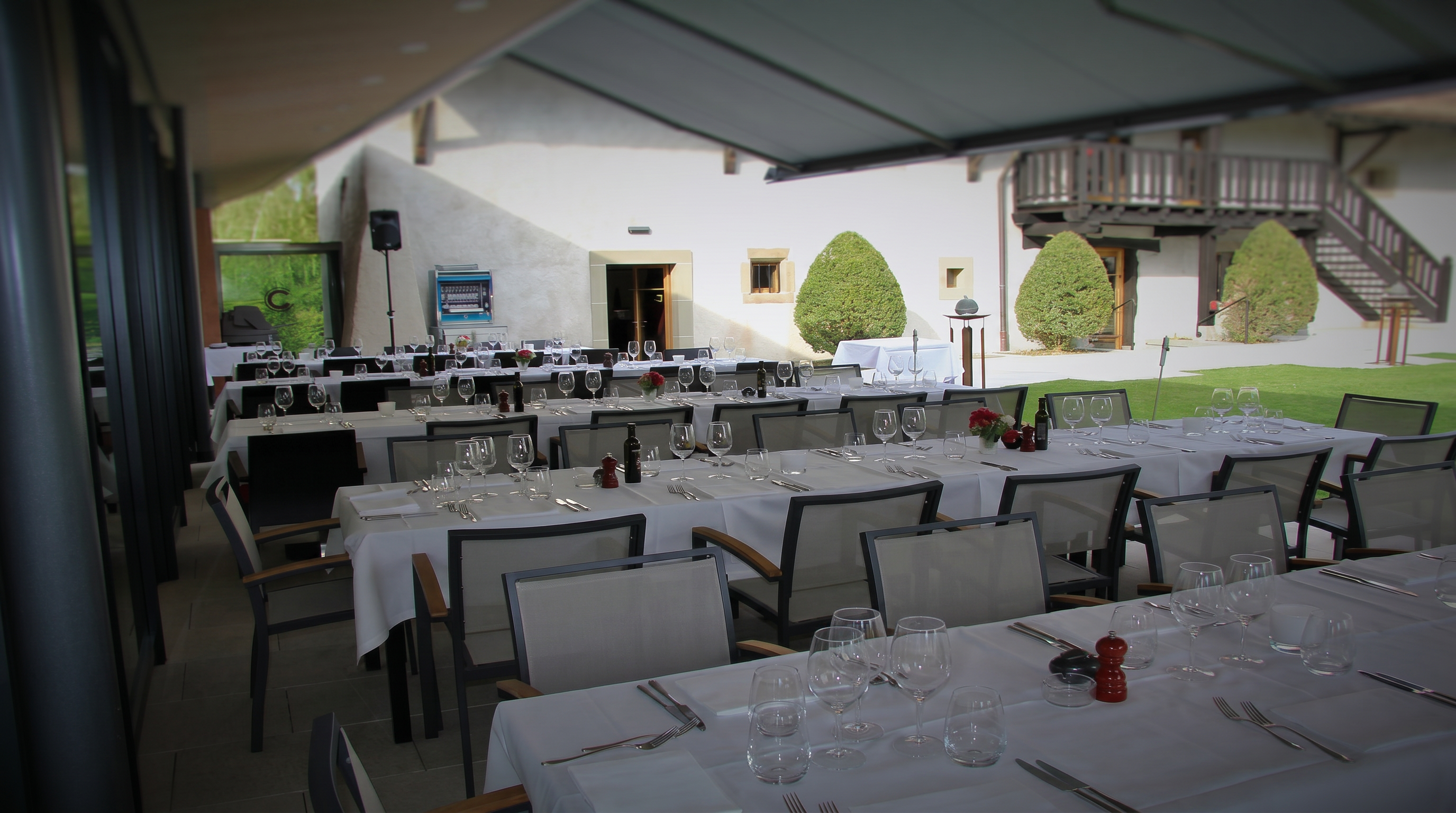 Banquet en terrasse — Collonge Café